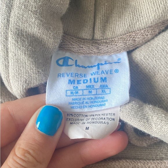 Light Brown Champion Hoodie🤎 - Picture 4 of 6